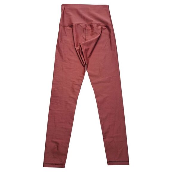 Offline by Aerie Women's Legging M 7/8 Burgundy High Rise Short Inseam - Picture 2 of 9